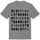 Mid Heather Gray t-shirt med Olof Palmes torg ordlek t-shirt