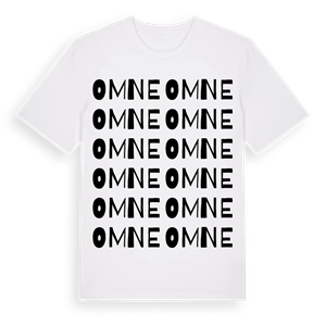 Omne ordlek t-shirt – ekologisk bomull t-shirt från Pinshirt