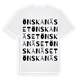 Önskanäset ordlek t-shirt