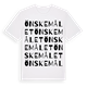 Önskemålet ordlek t-shirt