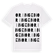 Oringen ordlek t-shirt