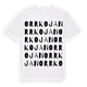 Orrkojan ordlek t-shirt