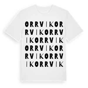 Orrvik ordlek t-shirt – ekologisk bomull t-shirt från Pinshirt