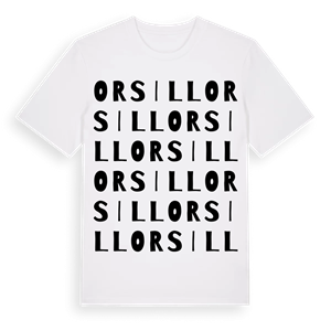 Orsill ordlek t-shirt – ekologisk bomull t-shirt från Pinshirt