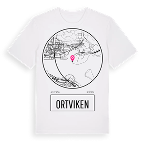 Ortviken t-shirt – ekologisk bomull t-shirt från Pinshirt