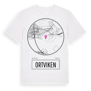 Ortviken t-shirt – ekologisk bomull t-shirt från Pinshirt