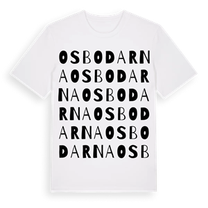 Osbodarna ordlek t-shirt – ekologisk bomull t-shirt från Pinshirt