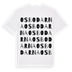 Osbodarna ordlek t-shirt