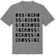 Mid Heather Gray t-shirt med Ossågen ordlek t-shirt