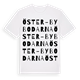 Öster-Bybodarna ordlek t-shirt