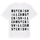 Österåsvallen ordlek t-shirt