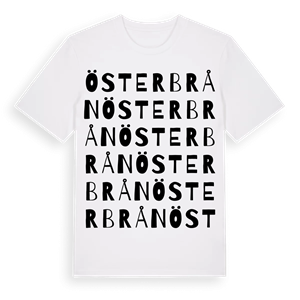 Österbrån ordlek t-shirt – ekologisk bomull t-shirt från Pinshirt