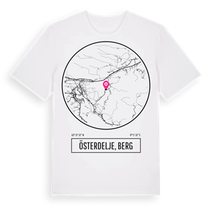 Österdelje, Berg t-shirt – ekologisk bomull t-shirt från Pinshirt