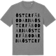 Mid Heather Gray t-shirt med Österfäbodarna ordlek t-shirt
