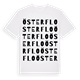 Österflo ordlek t-shirt