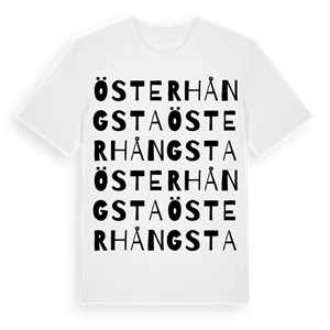 Österhångsta ordlek t-shirt – ekologisk bomull t-shirt från Pinshirt