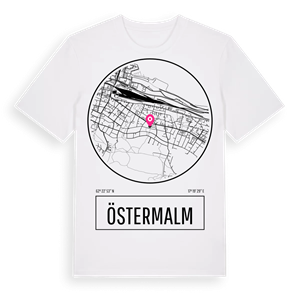 Östermalm t-shirt – ekologisk bomull t-shirt från Pinshirt