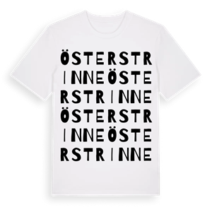 Österstrinne ordlek t-shirt – ekologisk bomull t-shirt från Pinshirt