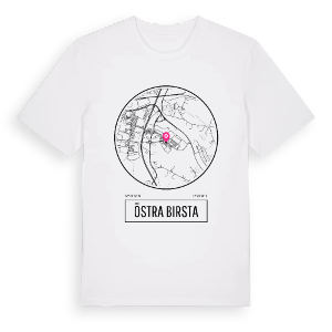 Östra Birsta t-shirt – ekologisk bomull t-shirt från Pinshirt