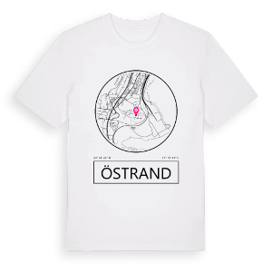 Östrand t-shirt – ekologisk bomull t-shirt från Pinshirt
