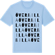 Blue Soul t-shirt med Överbilla ordlek t-shirt