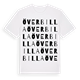 Överbilla ordlek t-shirt