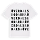 Överdalsbodarna ordlek t-shirt