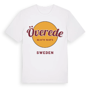 Överede cirkel t-shirt – ekologisk bomull t-shirt från Pinshirt