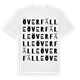 Överfälle ordlek t-shirt