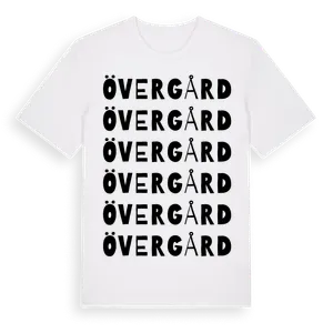 Övergård ordlek t-shirt – ekologisk bomull t-shirt från Pinshirt