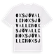 Oxsjövallen ordlek t-shirt