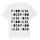 Paddalsliden ordlek t-shirt