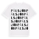 Pålsjön ordlek t-shirt