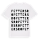 Pettersro ordlek t-shirt