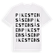 Pikestensåsen ordlek t-shirt