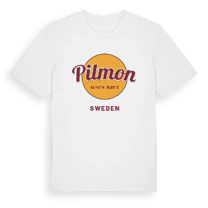 Pilmon cirkel t-shirt – ekologisk bomull t-shirt från Pinshirt