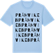 Blue Soul t-shirt med Pråmviken ordlek t-shirt