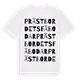 Prästbordets fäbodar ordlek t-shirt