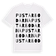 Pustarbodarna ordlek t-shirt