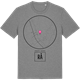 Mid Heather Gray t-shirt med Rå t-shirt