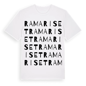 Ramariset ordlek t-shirt – ekologisk bomull t-shirt från Pinshirt
