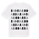 Ramnabodarna ordlek t-shirt