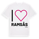 Jag älskar Ramsås t-shirt stort tryck