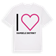 Jag älskar Ramsele distrikt t-shirt stort tryck