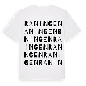 Raningen ordlek t-shirt – ekologisk bomull t-shirt från Pinshirt