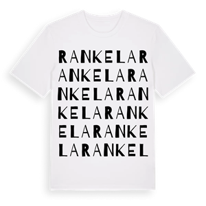 Rankela ordlek t-shirt – ekologisk bomull t-shirt från Pinshirt