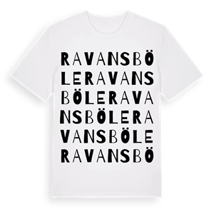 Ravansböle ordlek t-shirt – ekologisk bomull t-shirt från Pinshirt