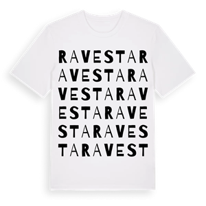 Ravesta ordlek t-shirt – ekologisk bomull t-shirt från Pinshirt