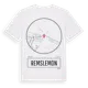 White t-shirt med Remslemon t-shirt
