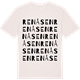 Vintage White t-shirt med Renåsen ordlek t-shirt